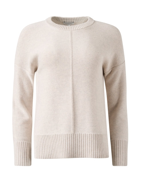 Beige Cotton Sweater