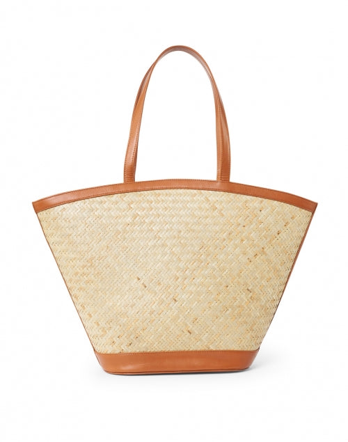 NATURAL STRAW BAG,Soft wicker shopping basket -made outlet with Straw and leather