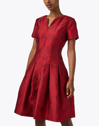 red-jacquard-fit-and-flare-dress_front.jpeg