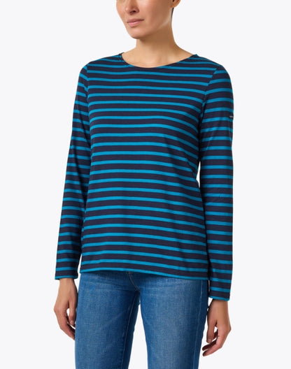 minquidame-blue-and-navy-striped-cotton-top_front.jpeg