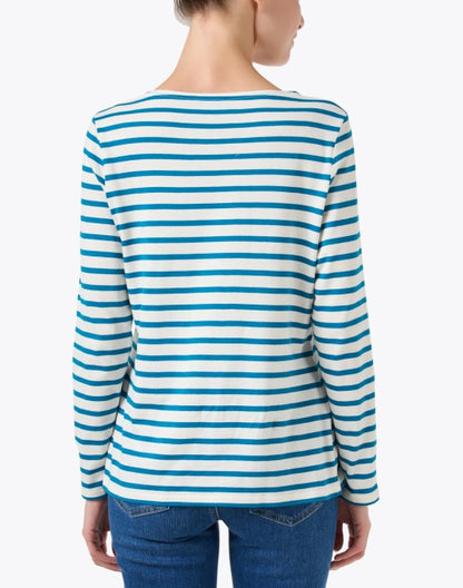 minquidame-teal-and-white-striped-cotton-top_back.jpeg