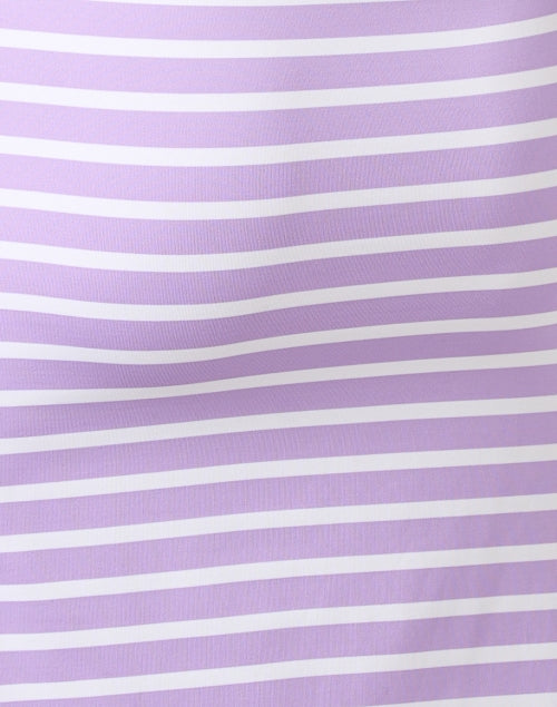 Propriano Lavender and White Striped Dress