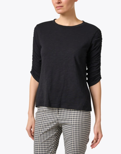 black-cotton-ruched-sleeve-top_front.jpeg