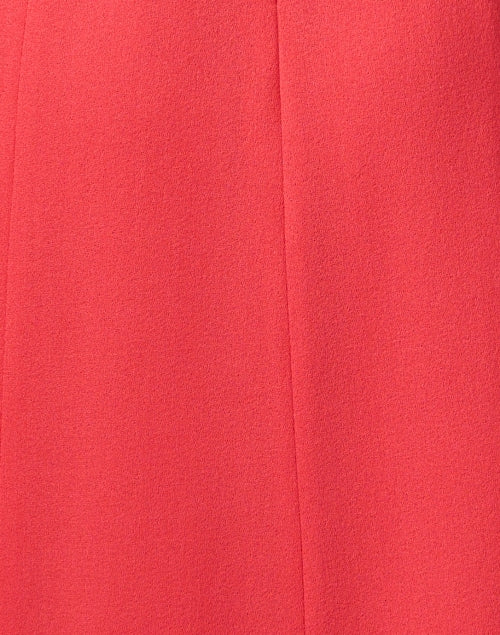 Oxley Coral Wool Crepe Dress