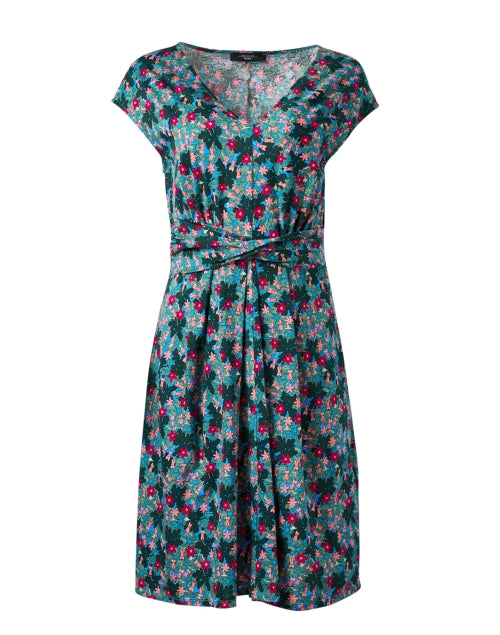 Vicino Multi Floral Cotton Dress Halsbrook