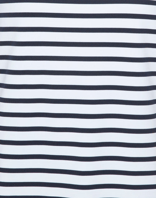 Phare White and Navy Striped Shirt