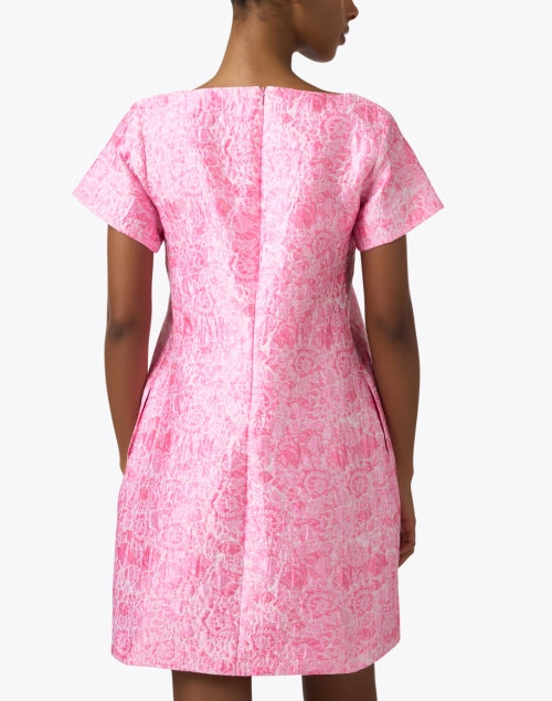 Jacquard dress pink hotsell