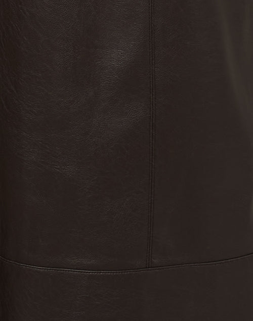 Odele Brown Faux Leather Pant