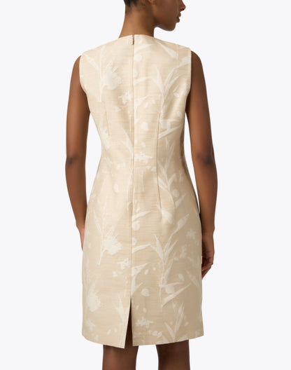 harpson-beige-jacquard-sheath-dress_back.jpeg