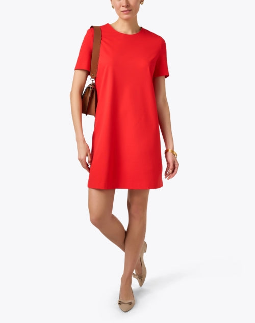 Red Shift Dress Halsbrook