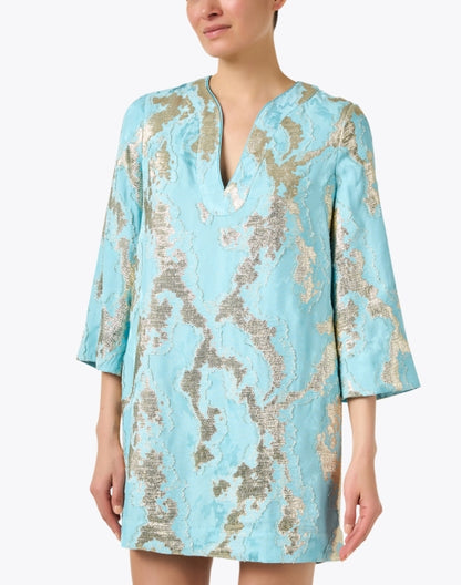 ines-turquoise-and-gold-jacquard-dress_front.jpeg