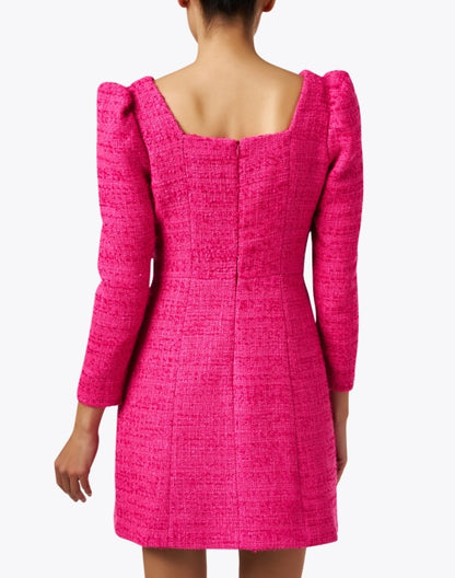 kris-magenta-tweed-dress_back.jpeg