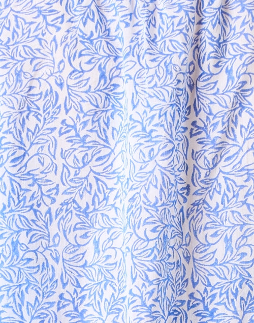 Rachel Blue Print Blouse