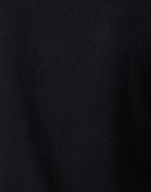 Black Mock Neck Sweater