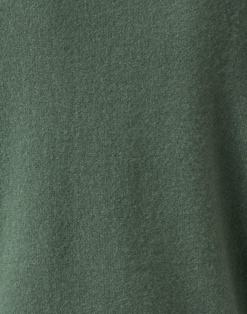 Green Boiled Cashmere Sweater