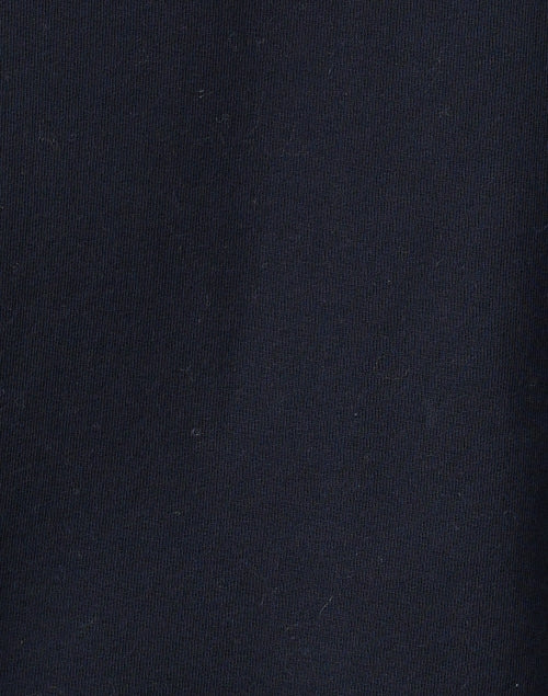 Audrey Navy Cotton Top