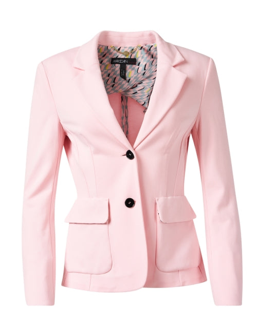 Pink peplum blazer store