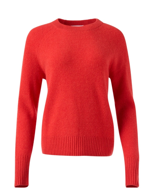 100% CASHMERE deals VINCE RED Sweater Knitwear size small