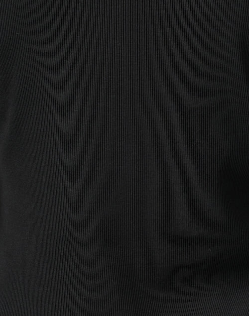 Cedar Black Turtleneck Top