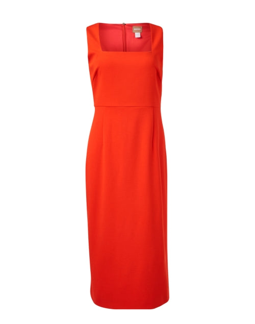 Orange sheath dress store