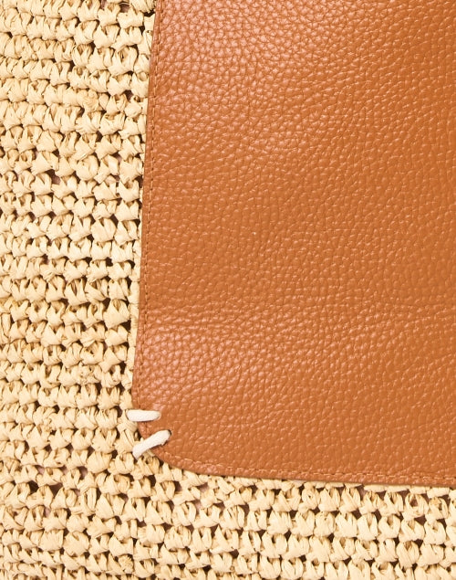 Sorrento Tan Raffia Bag