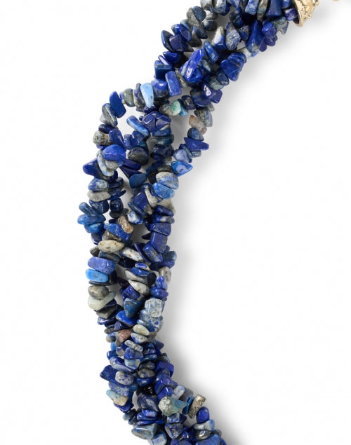 Lapis Stone Multistrand Necklace