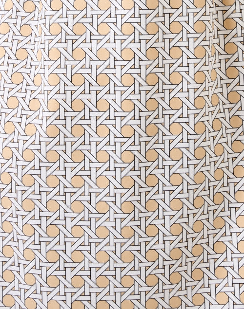 Susanna Beige Print Dress
