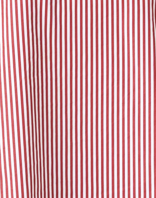 Eileen Red Stripe Cotton Shirt