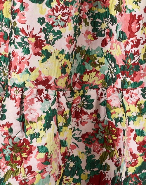 Sadie Floral Jacquard Dress – Halsbrook