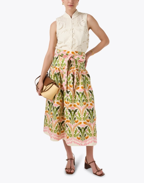 Jiya Multi Print Cotton Skirt – Halsbrook