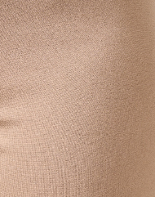 Tan Ponte Flare Pant