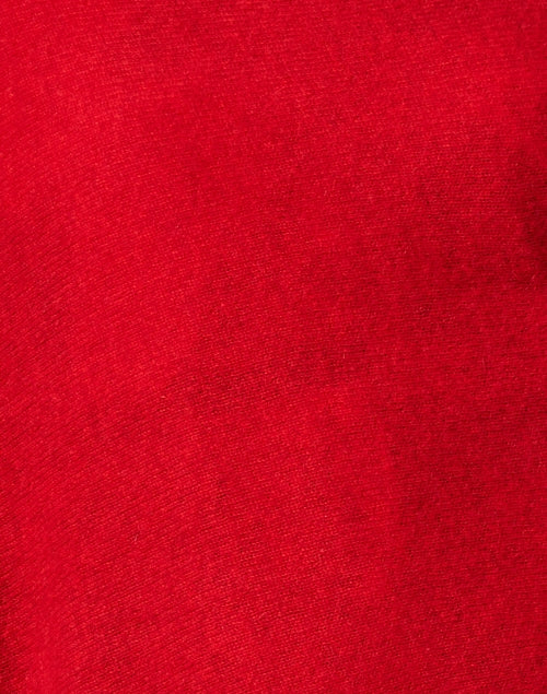 Red Cashmere Ruana