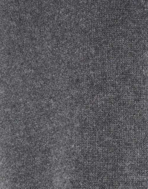 Jolie Grey Wool Cashmere Layered Turtleneck