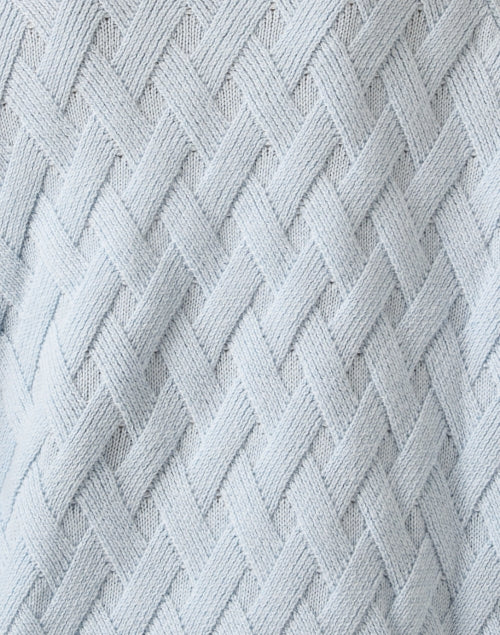 Blue Wool Cashmere Sweater