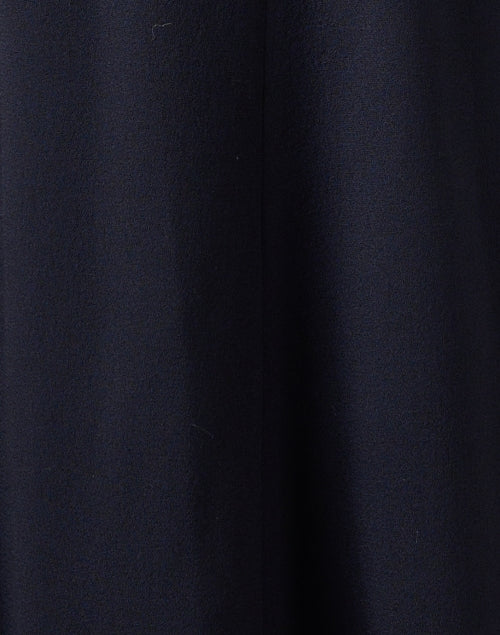 Tiffany Navy Wool Crepe Dress