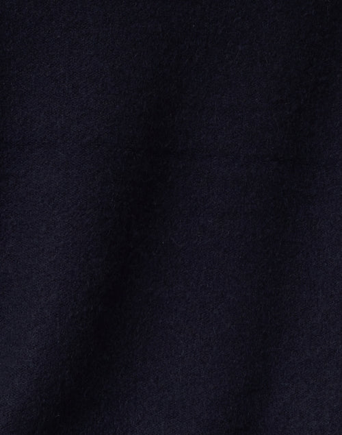 Navy Boiled Cashmere Sweater