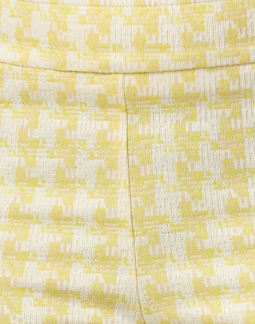 Leo Yellow Print Pull On Pant