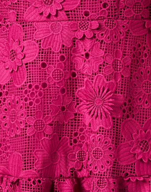 Ellery Fuchsia Lace Dress