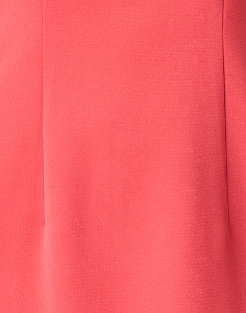 Harpson Coral Pink Crepe Dress