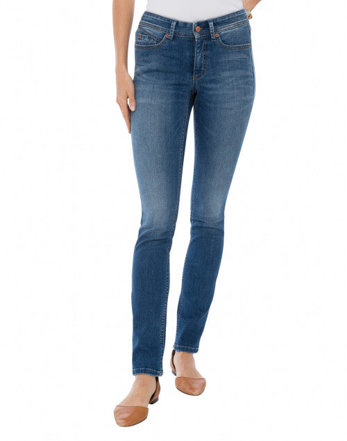 Cambio offers Jeans Stretch Jeans blau Casual-Look