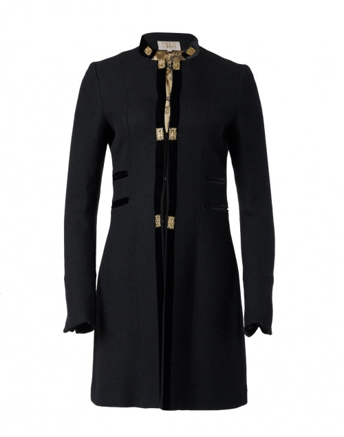 Medallion Black and Gold Coat