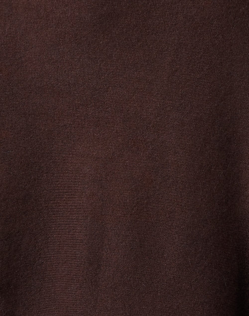 Brown Cashmere Ruana