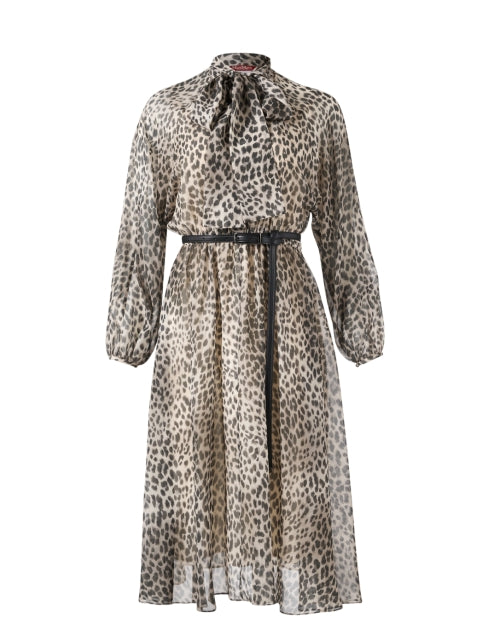 [Sea] Animal Print Silk outlet Dress - Size 2