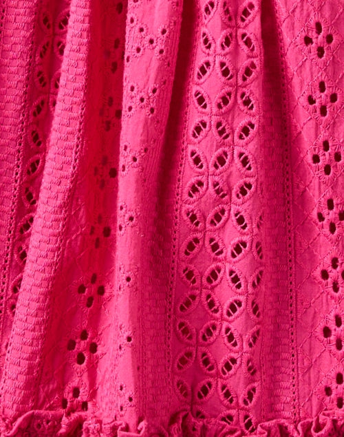 Aria Pink Eyelet Dress