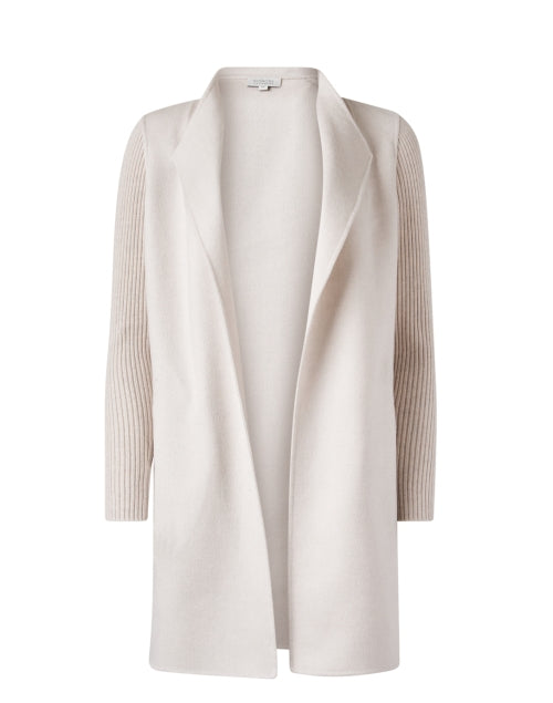 Beige Wool Cashmere Coat