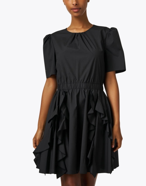 Black Ruffle Dress – Halsbrook