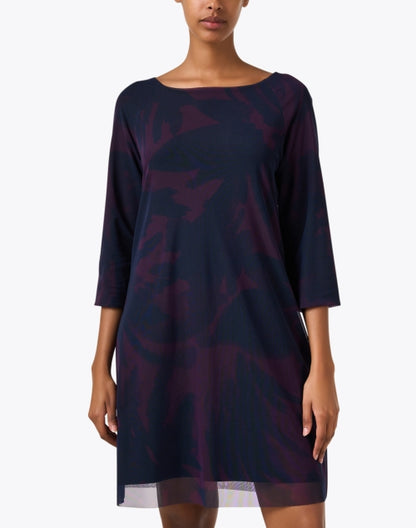 three-quarter-sleeve-purple-navy-boat-neck-dress-with-sheer-trim-detail_front.jpeg