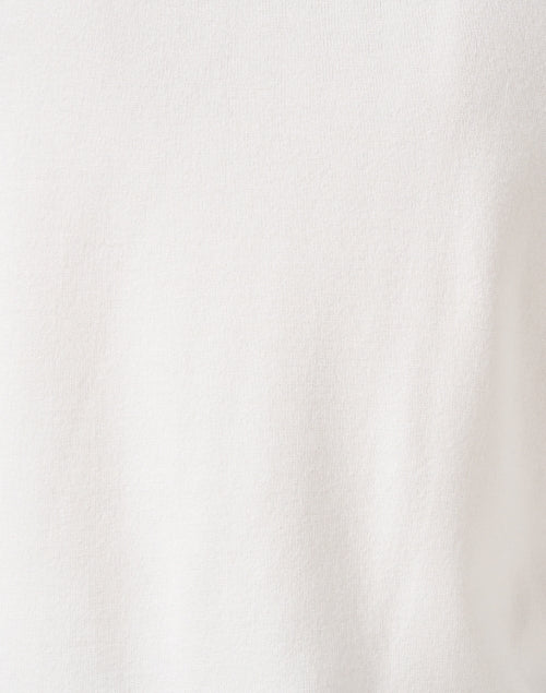 Ivory Button Sleeve Sweater