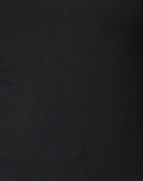 Black Cotton T-Shirt