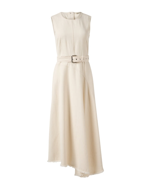 Cream denim dress store